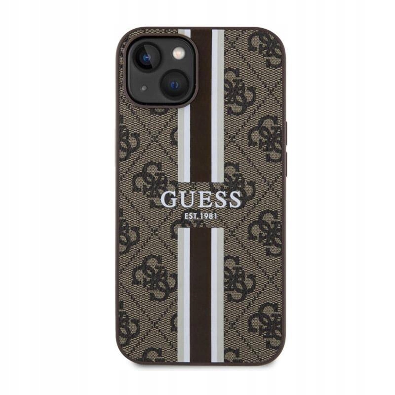 Etui do iPhone 14 Plus Guess 4G Printed MagSafe