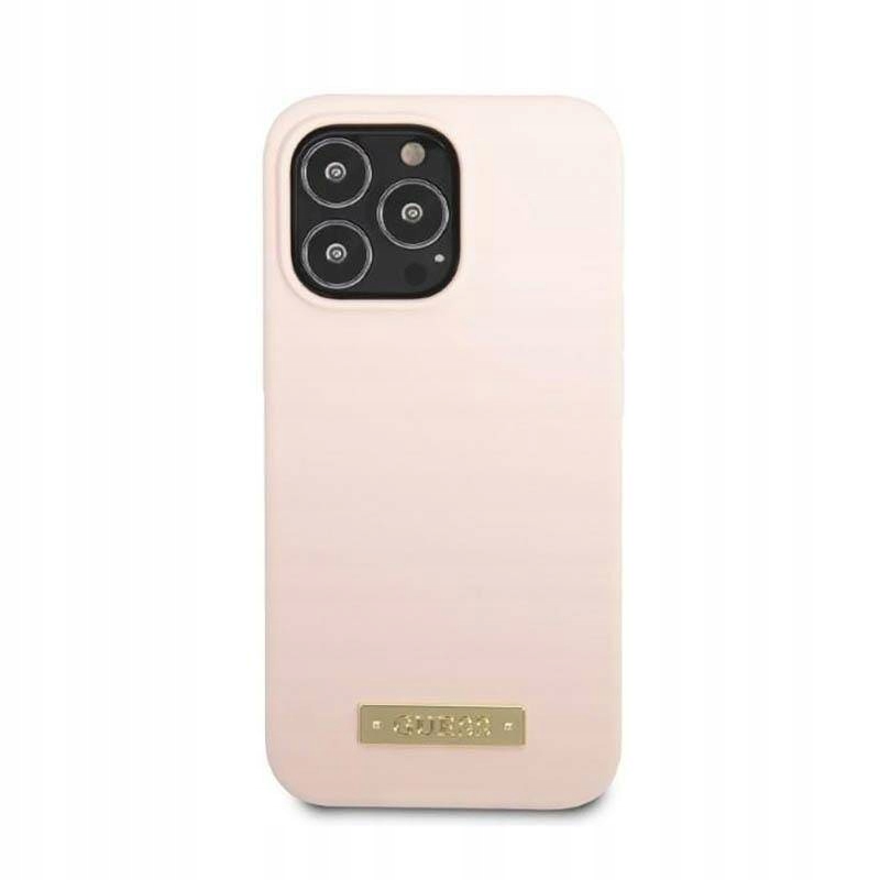 Etui do iPhone 13 Pro Guess Plate MagSafe Case