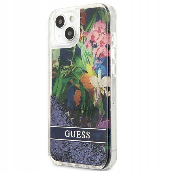 Etui do iPhone 13 mini Guess Niebieski Hardcase
