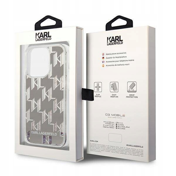 Etui do iPhone 14 Pro Karl Lagerfeld Liquid Case