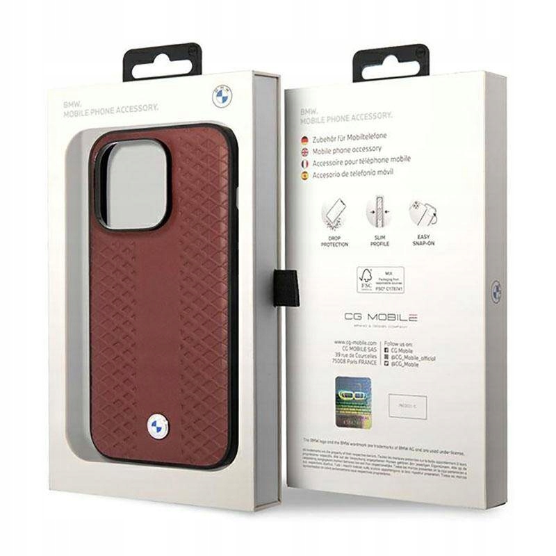 Etui do iPhone 14 Pro BMW Leather MagSafe Case