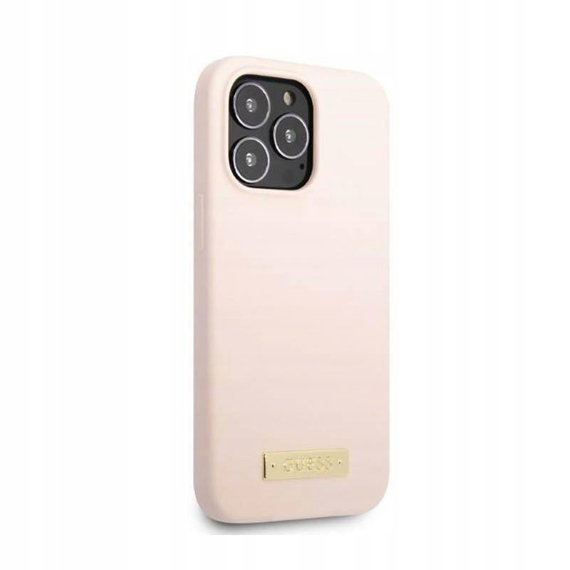 Etui do iPhone 13 Pro Guess Plate MagSafe Case
