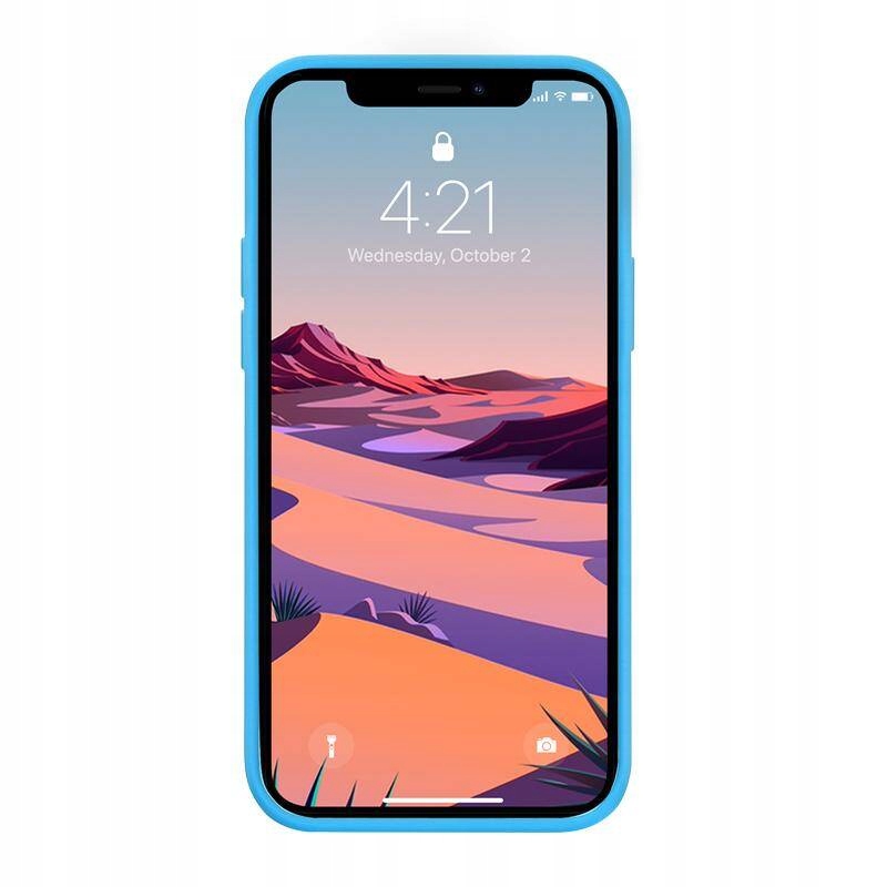 Crong - Etui do iPhone 12 Mini niebieski LIMITED