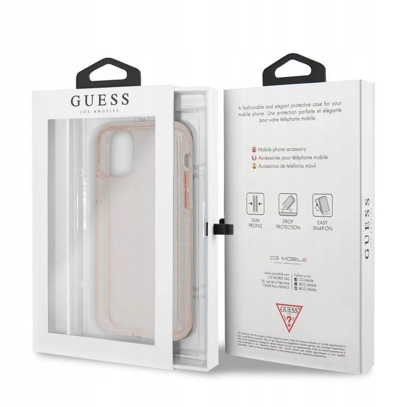 Etui do iPhone 11 Pro Max Guess Glitter Case Cover