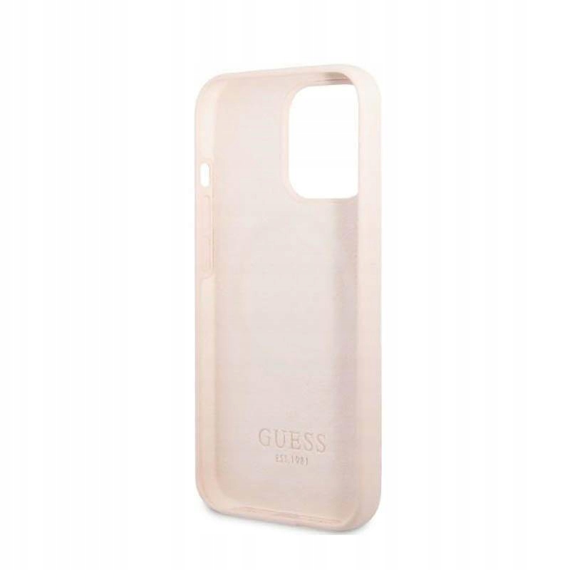 Etui do iPhone 13 Pro Guess Plate MagSafe Case