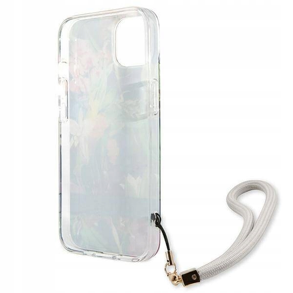Etui do iPhone 13 Guess Flower Strap Case Cover