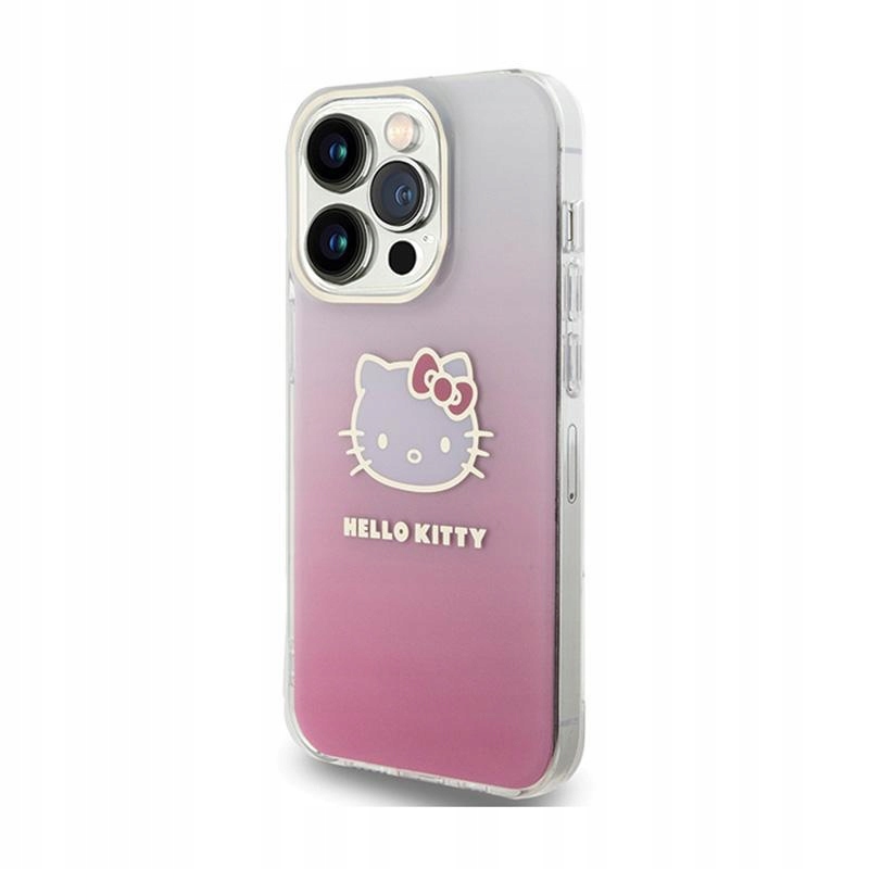 Etui do iPhone 15 Pro Max Hello Kitty IML Gradient Case Cover Plecki Różowe