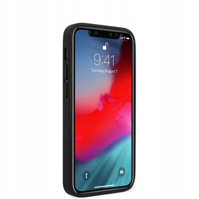 Guess Saffiano V Etui do iPhone 12 Mini Czerwony