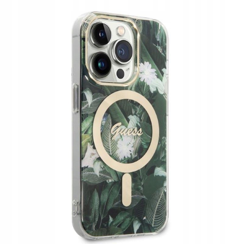 Zestaw Etui + Ładowarka MagSafe do iPhone 14 Pro Guess Bundle Pack