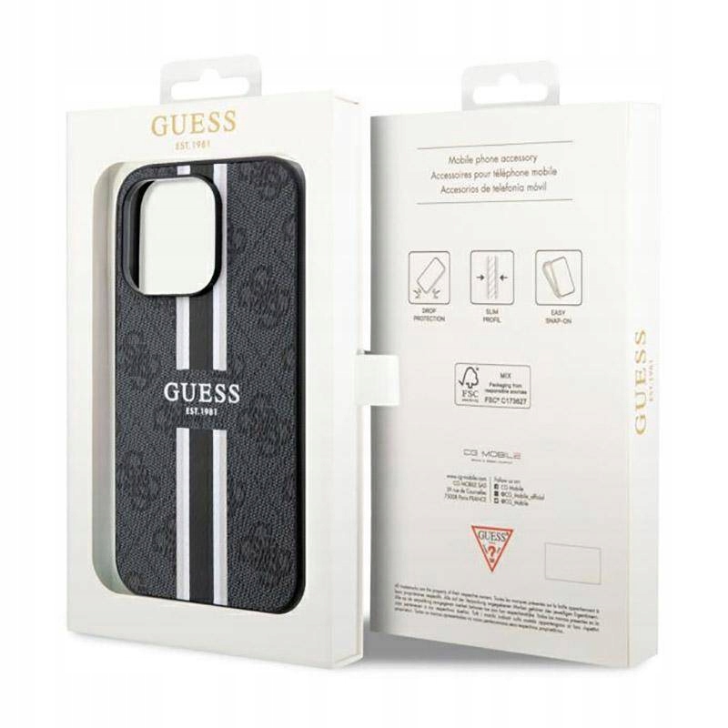 Etui do iPhone 14 Pro Guess 4G Printed MagSafe