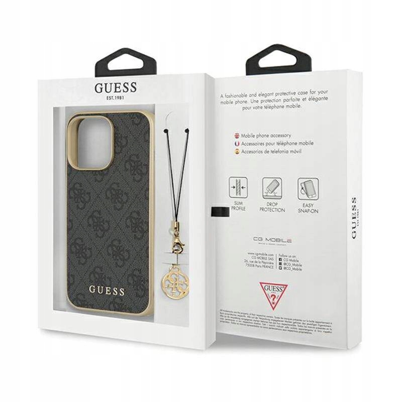Etui do iPhone 14 Pro Max Guess Charms Case Cover