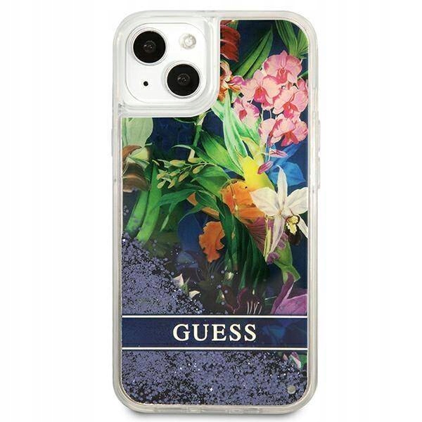 Etui do iPhone 13 mini Guess Niebieski Hardcase