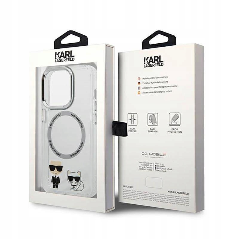 Etui do iPhone 14 Pro Max Karl Lagerfeld Magsafe