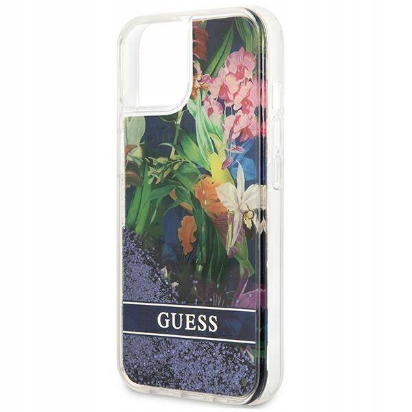 Etui do iPhone 13 mini Guess Niebieski Hardcase