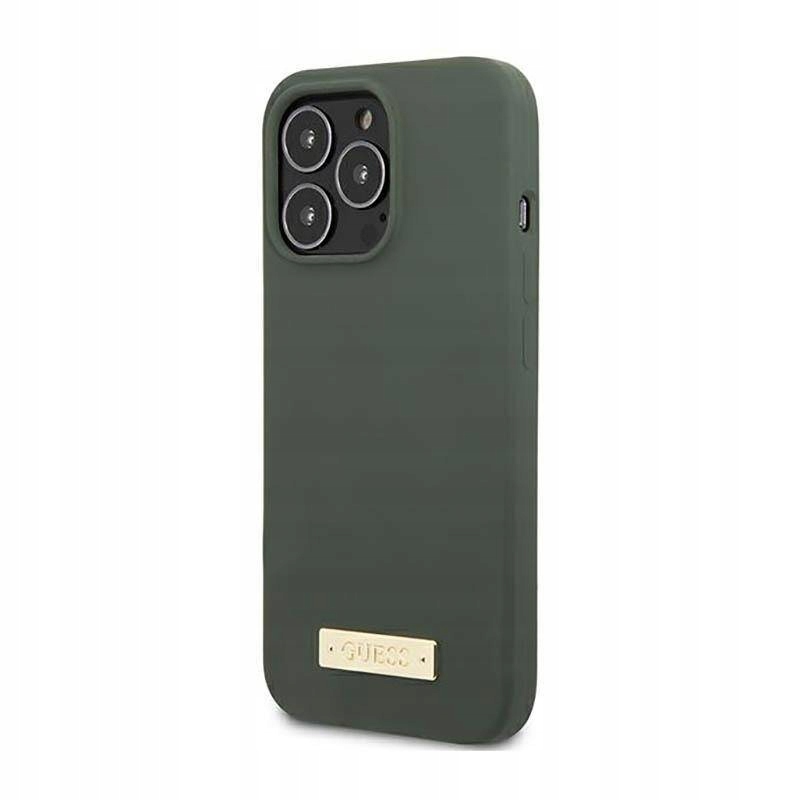 Etui do iPhone 13 Pro Guess Plate MagSafe Case