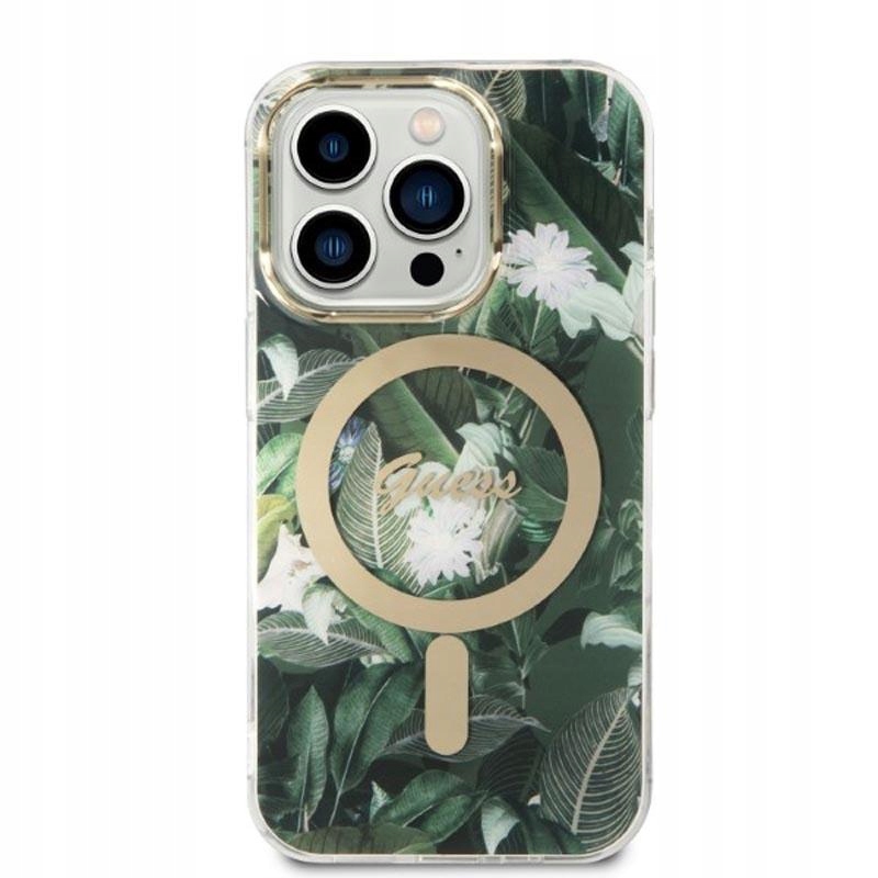 Zestaw Etui + Ładowarka MagSafe do iPhone 14 Pro Guess Bundle Pack