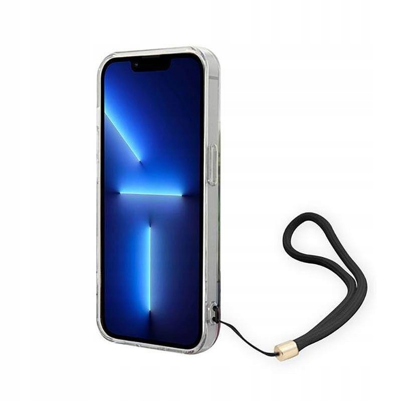 Guess Etui do iPhone 14 Pro Max niebieski hardcase