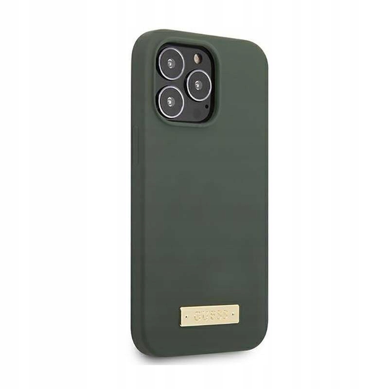 Etui do iPhone 13 Pro Max Guess Plate MagSafe Case