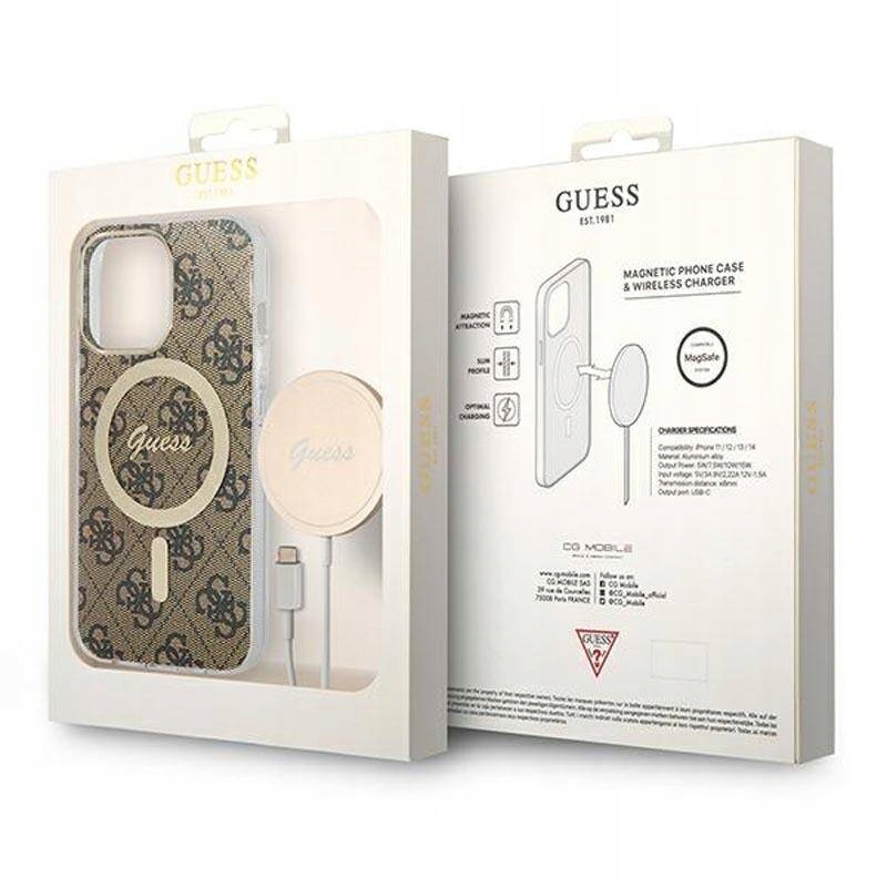 Zestaw Guess Etui + Ładowarka do iPhone 13 Pro Max