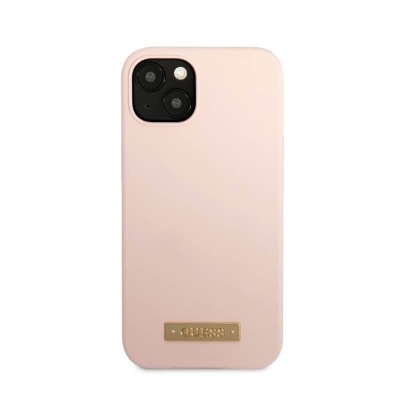 Etui do iPhone 13 Mini Guess Plate MagSafe Case