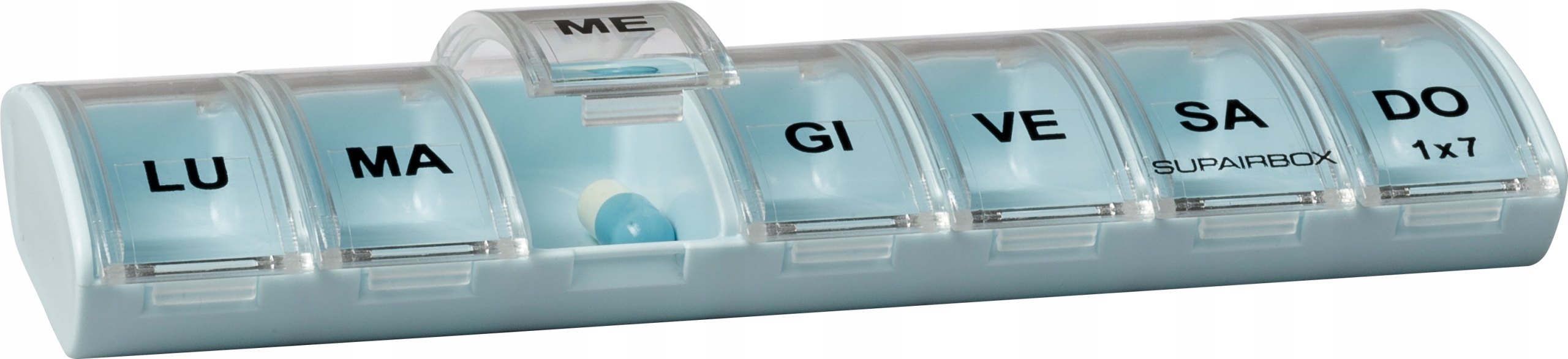 Pudełko pojemnik na tabletki leki ORGANIZER anabox