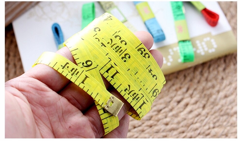 Centymetr krawiecki 1,5 metra solidny DWUSTRONNY