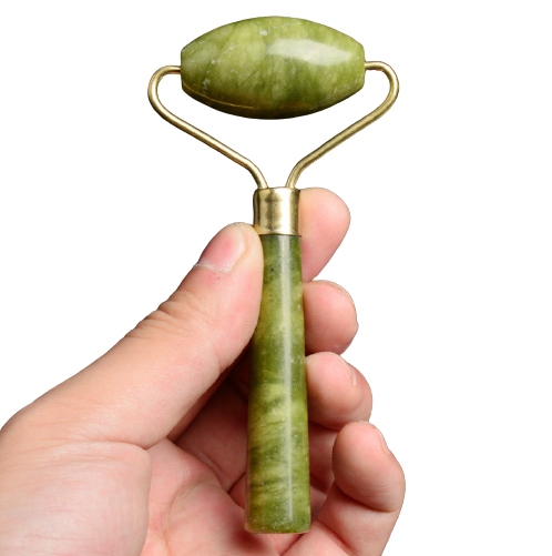 kamień z jadeitu JADE masażer do twarzy Roller