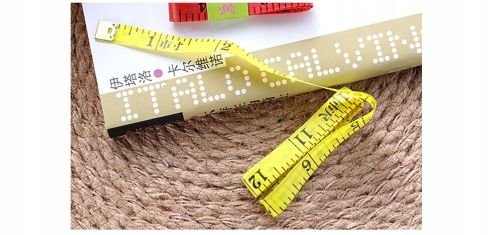 Centymetr krawiecki 1,5 metra solidny DWUSTRONNY