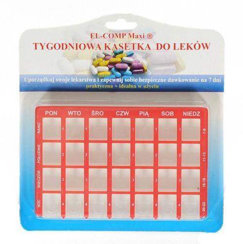 Pudełko kasetka na tabletki leki ORGANIZER