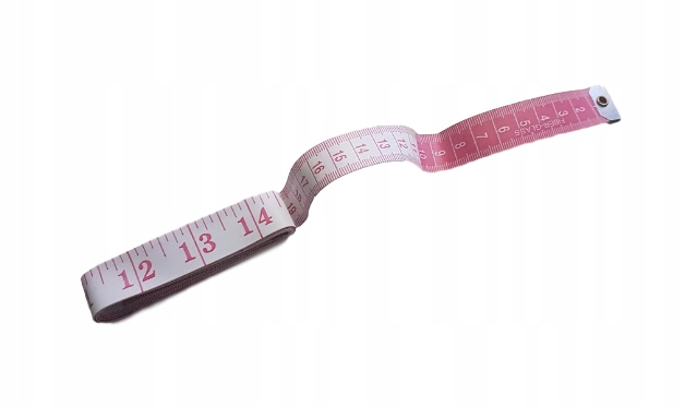 Centymetr krawiecki 1,5 metra solidny DWUSTRONNY