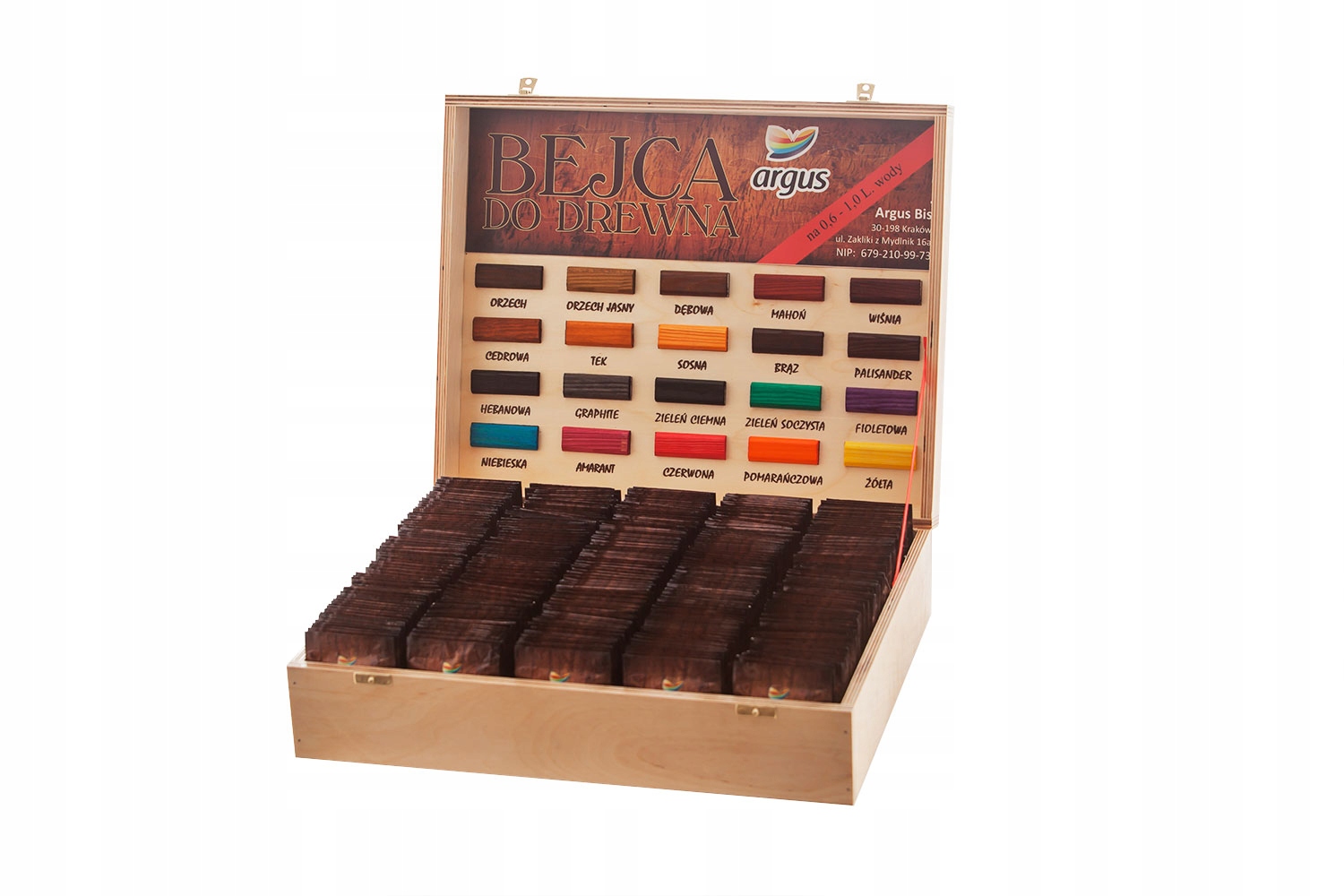 Bejca farba do drewna papieru HEBAN HEBANOWA