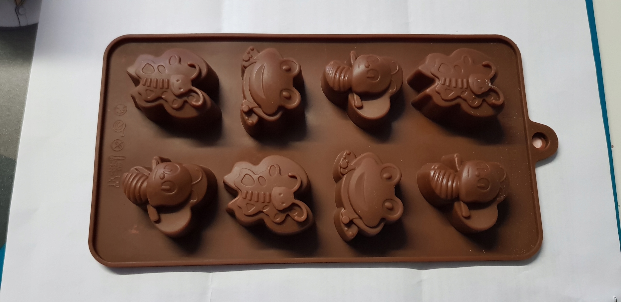 Forma foremka formy do czekoladek pralin 8 szt.