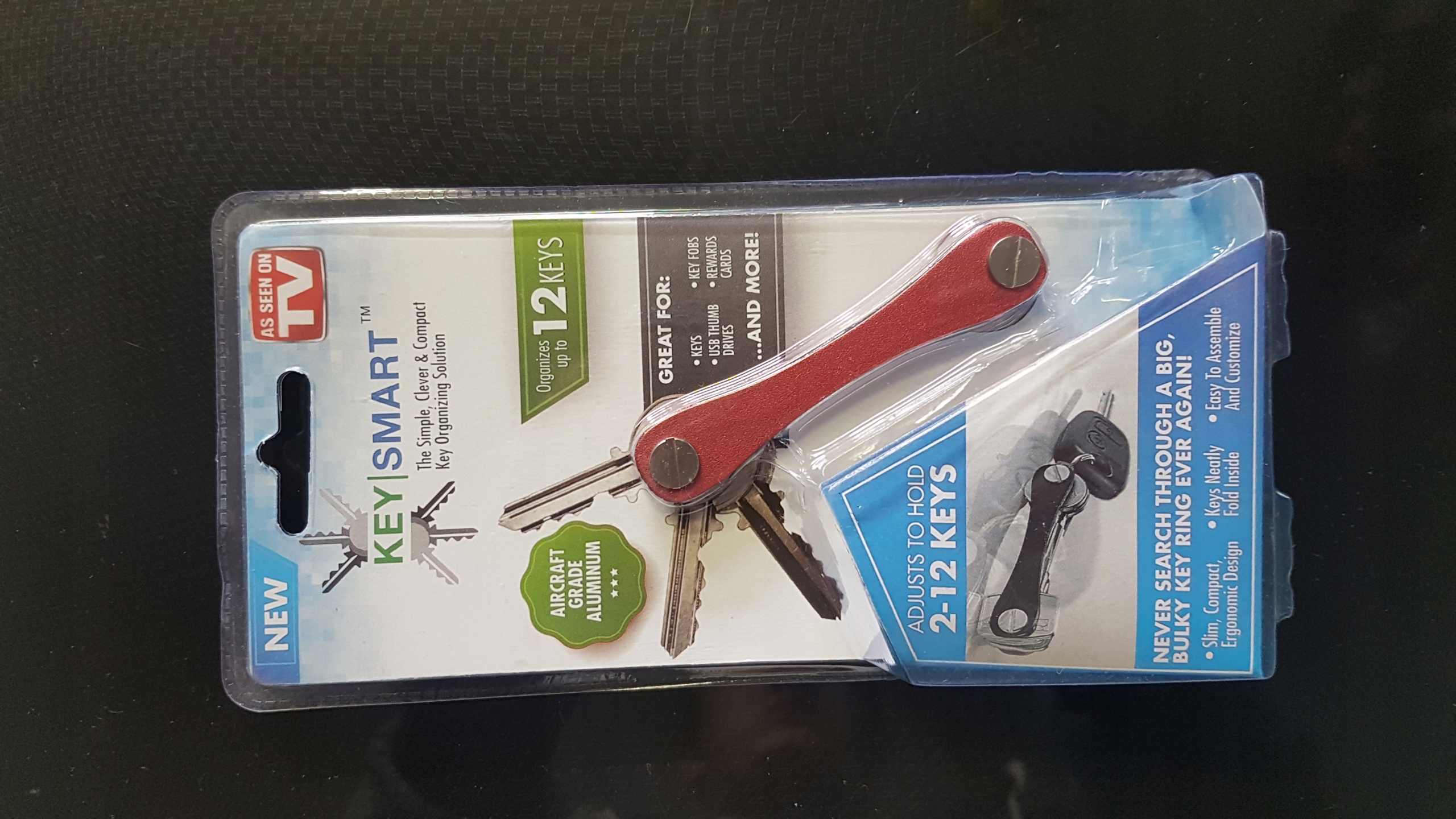 Brelok do kluczy ORGANIZER schowek do 2 do 12 szt.