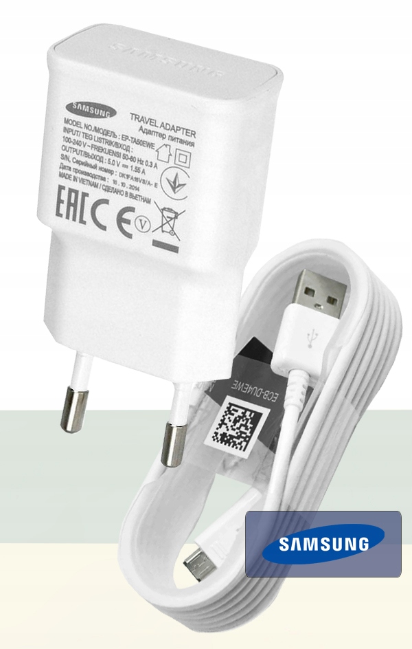 ORYGINALNA ŁADOWARKA SAMSUNG GALAXY MICRO USB 1,5M