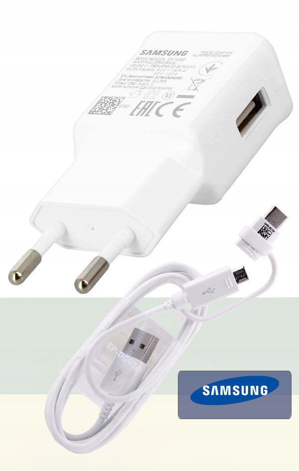 ŁADOWARKA SAMSUNG FAST CHARGE MICRO + TYP C 1,5M
