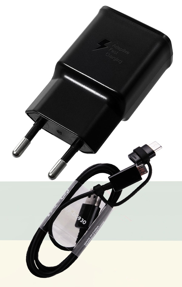 ŁADOWARKA SAMSUNG FAST CHARGE MICRO + TYP C 1,5M
