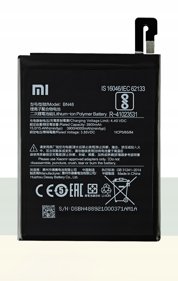 ORYGINALNA BATERIA XIAOMI BN48 REDMI NOTE 6 PRO