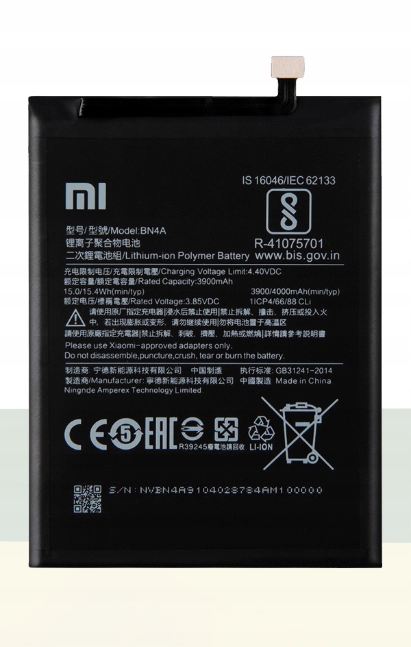 ORYGINALNA BATERIA XIAOMI BN4A REDMI NOTE 7