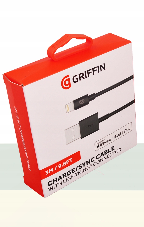 KABEL GRIFFIN APPLE LIGHTNING IPHONE 7 8 X XS 3M