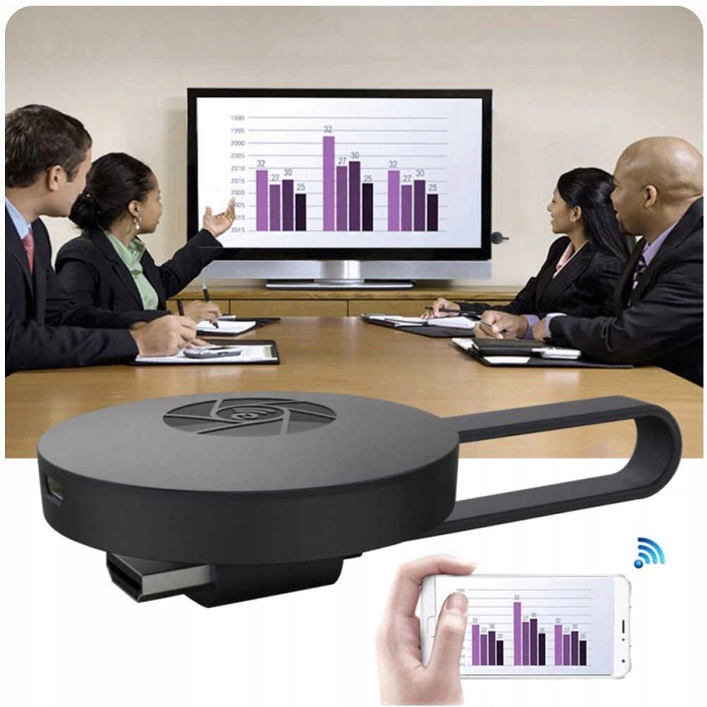 BEZPRZEWODOWY ADAPTER WIFI HDMI 2w1 MIRRORSCREEN