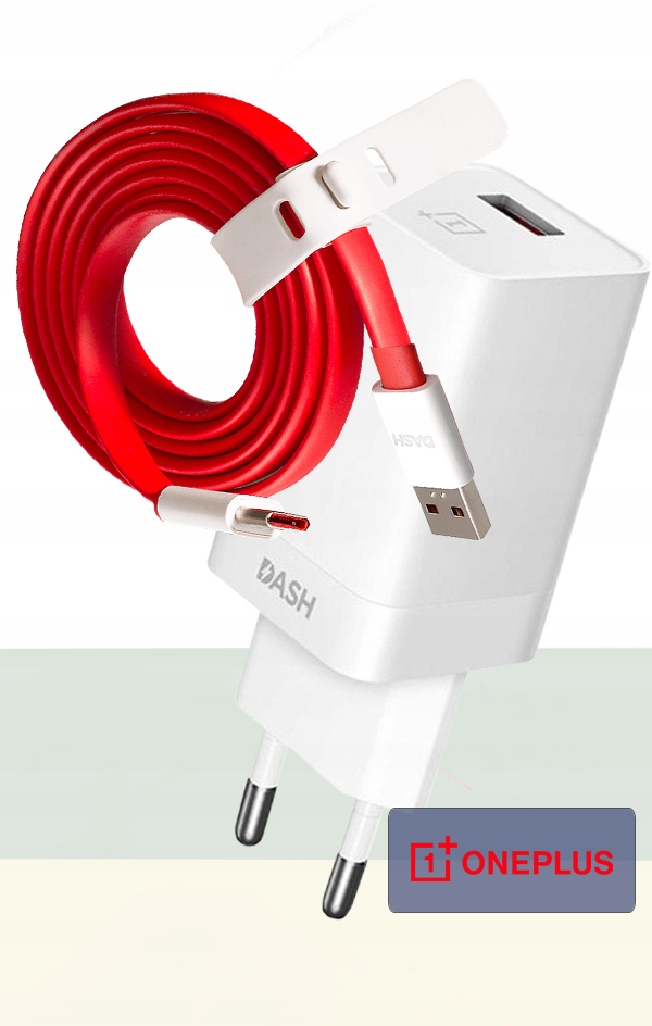 ŁADOWARKA + KABEL TYP C OnePlus DASH CHARGE 1M
