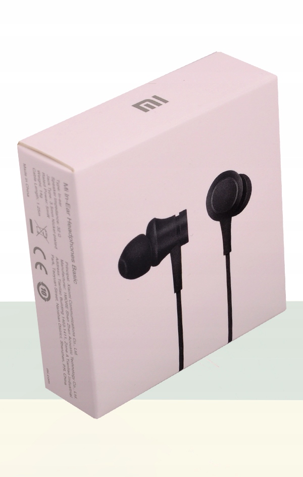 SŁUCHAWKI DOKANAŁOWE XIAOMI MI IN-EAR PISTON BASIC