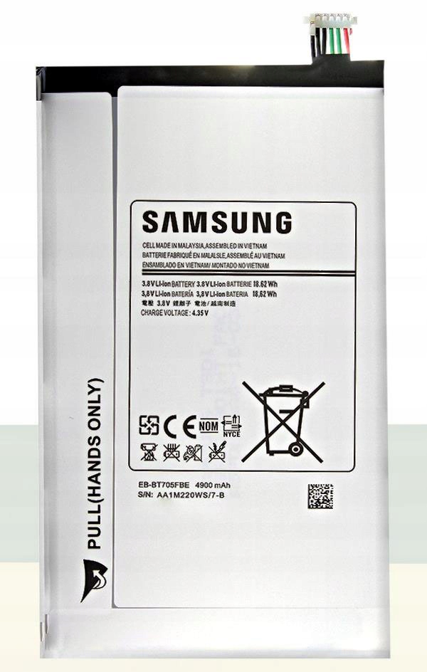 ORYGINALNA BATERIA SAMSUNG EB-BT705FBE TAB S T705