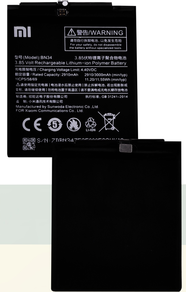 ORYGINALNA BATERIA XIAOMI BN34 REDMI 5A