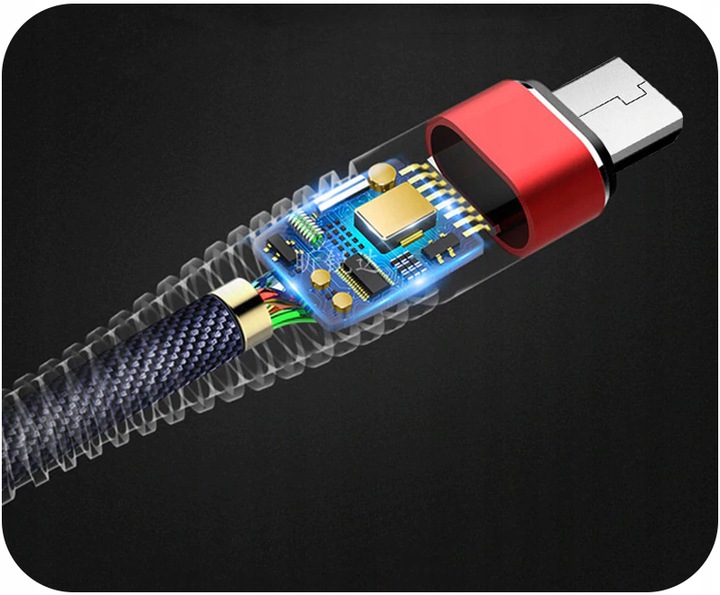 ŁADOWARKA SAMOCHODOWA QC 3.0 + NYLON KABEL MICRO