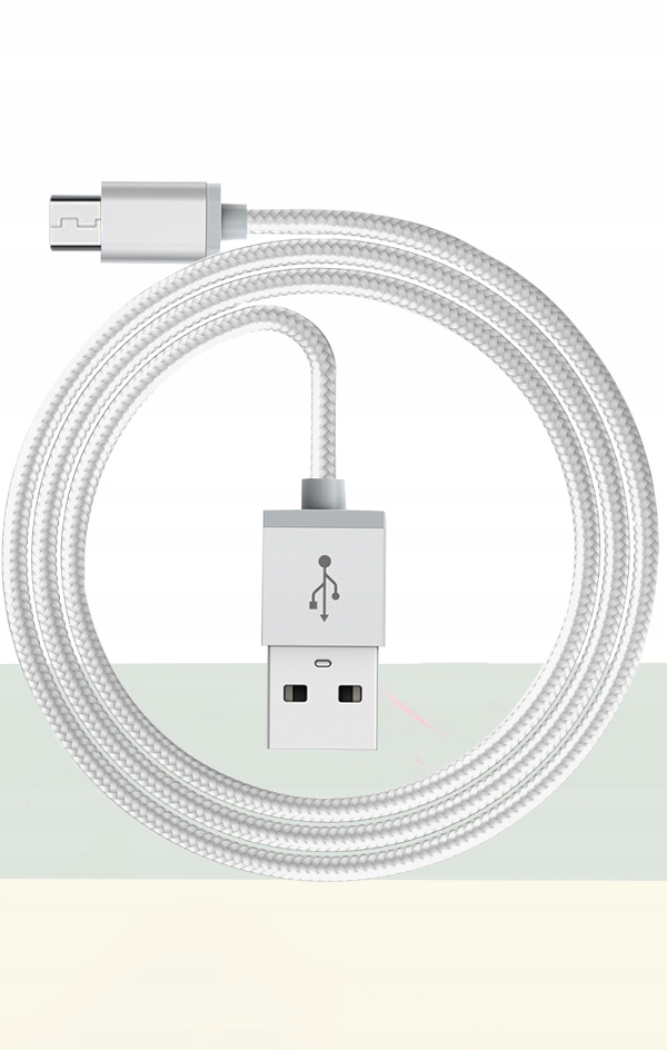 WZMACNIANY KABEL MICRO USB QC 3.0 QUICK CHARGE 1M