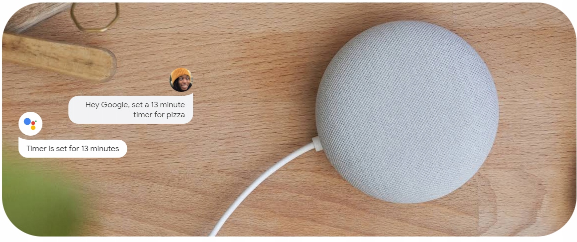 INTELIGENTNY GŁOŚNIK GOOGLE NEST MINI 2nd BT WIFI