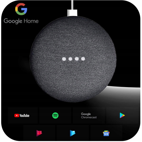 INTELIGENTNY GŁOŚNIK GOOGLE NEST MINI 2nd BT WIFI