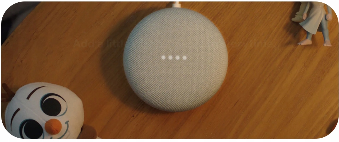 INTELIGENTNY GŁOŚNIK GOOGLE NEST MINI 2nd BT WIFI