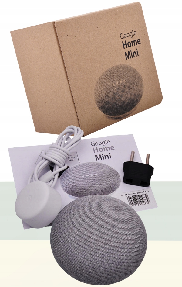 INTELIGENTNY GŁOŚNIK GOOGLE HOME MINI WIFI BT